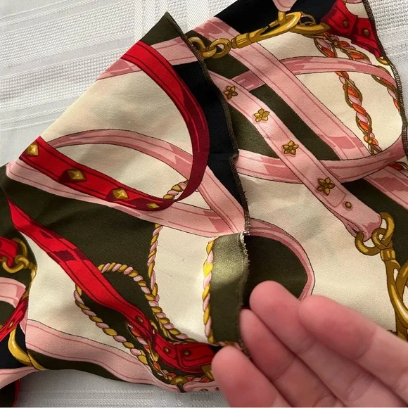 Zara Scarf Print Mini Dress - Picture 2 of 4